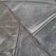 Pouf marocain en cuir 1960
