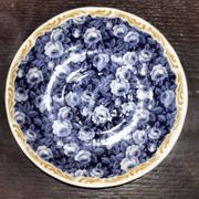Jumbo cup english lunch Roy Kirkham model rose chintz blue
