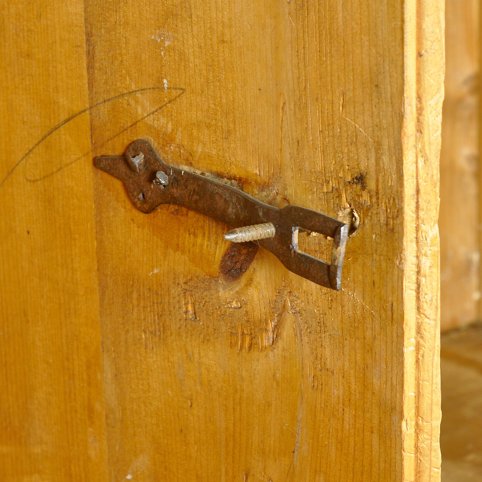 German folk art wedding chest, 1842