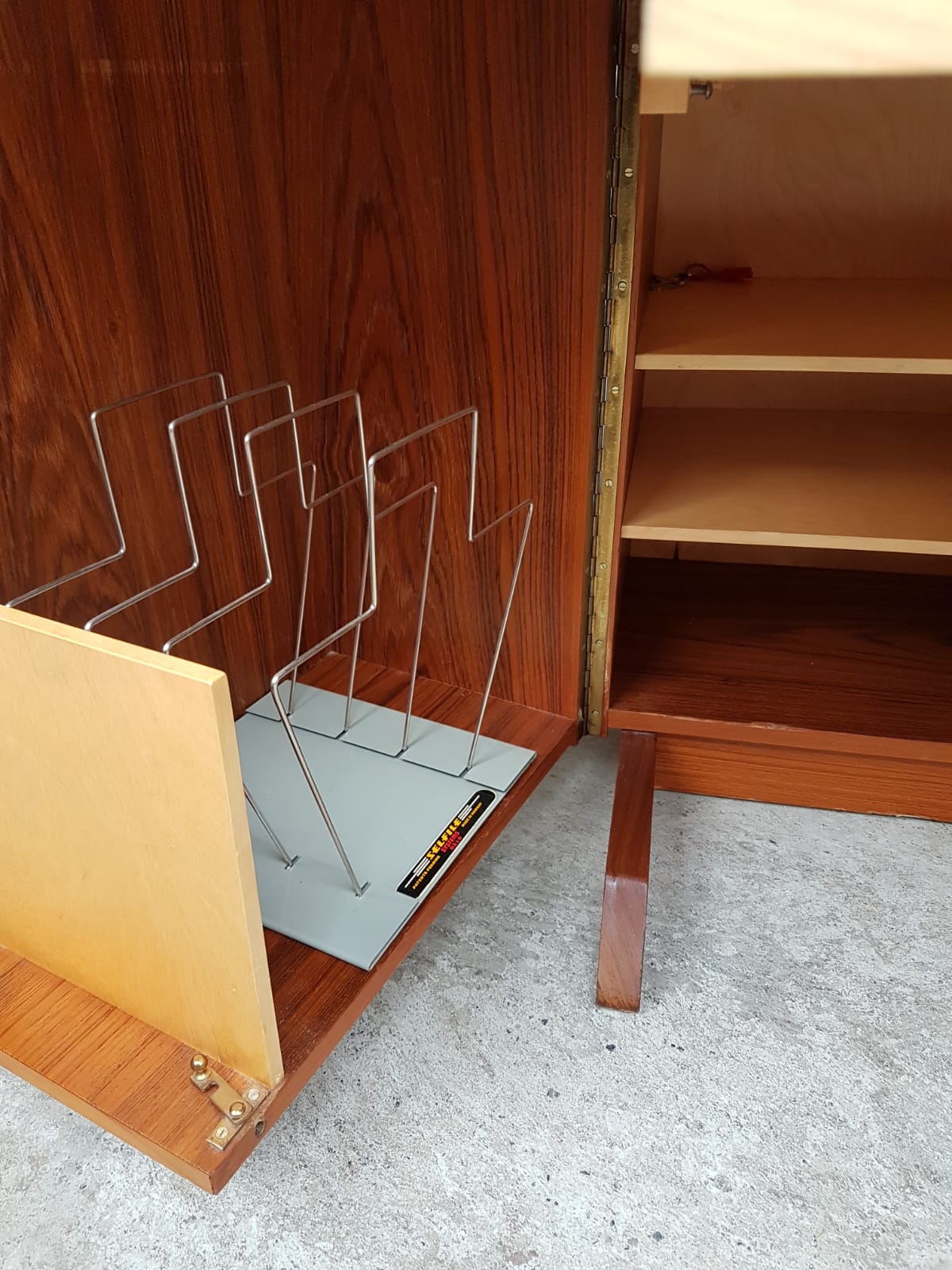 Mid century Norwegian desk-in-a-box by Pfeiffer