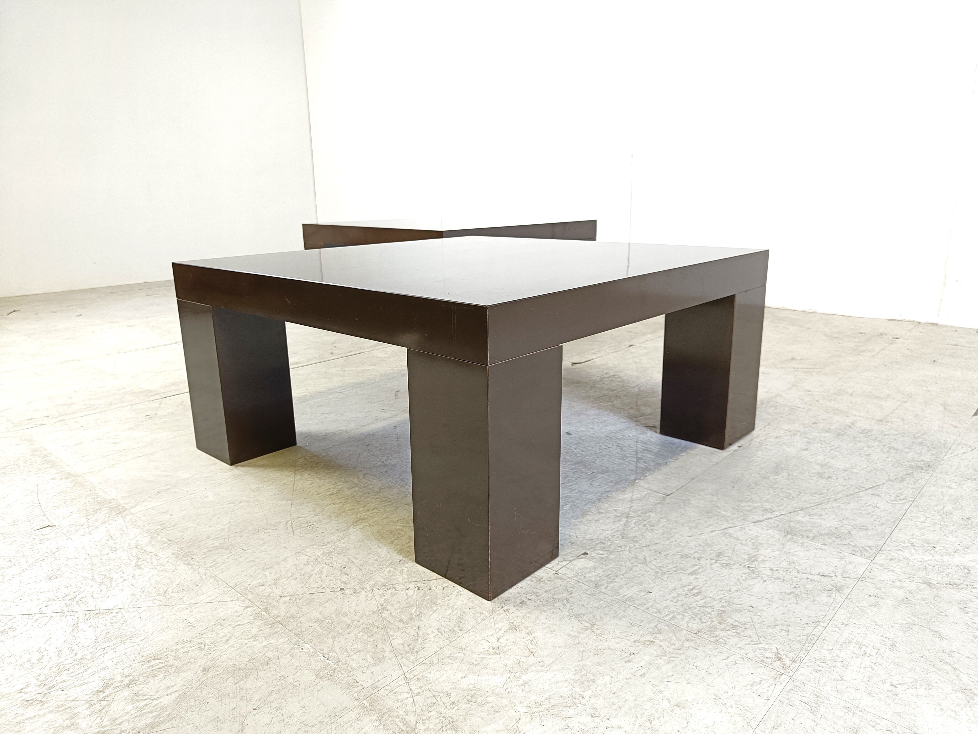 Pair of coffee tables 1970s