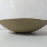 Enameled stoneware compote bowl