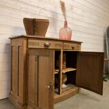 Buffet Art Deco marquetry and brass inlay