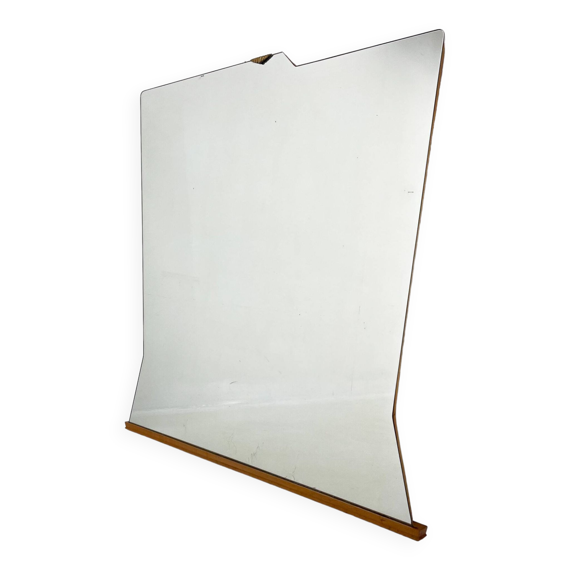 1960s Large Wall Mirror by Santambrogio & De Berti, Italy