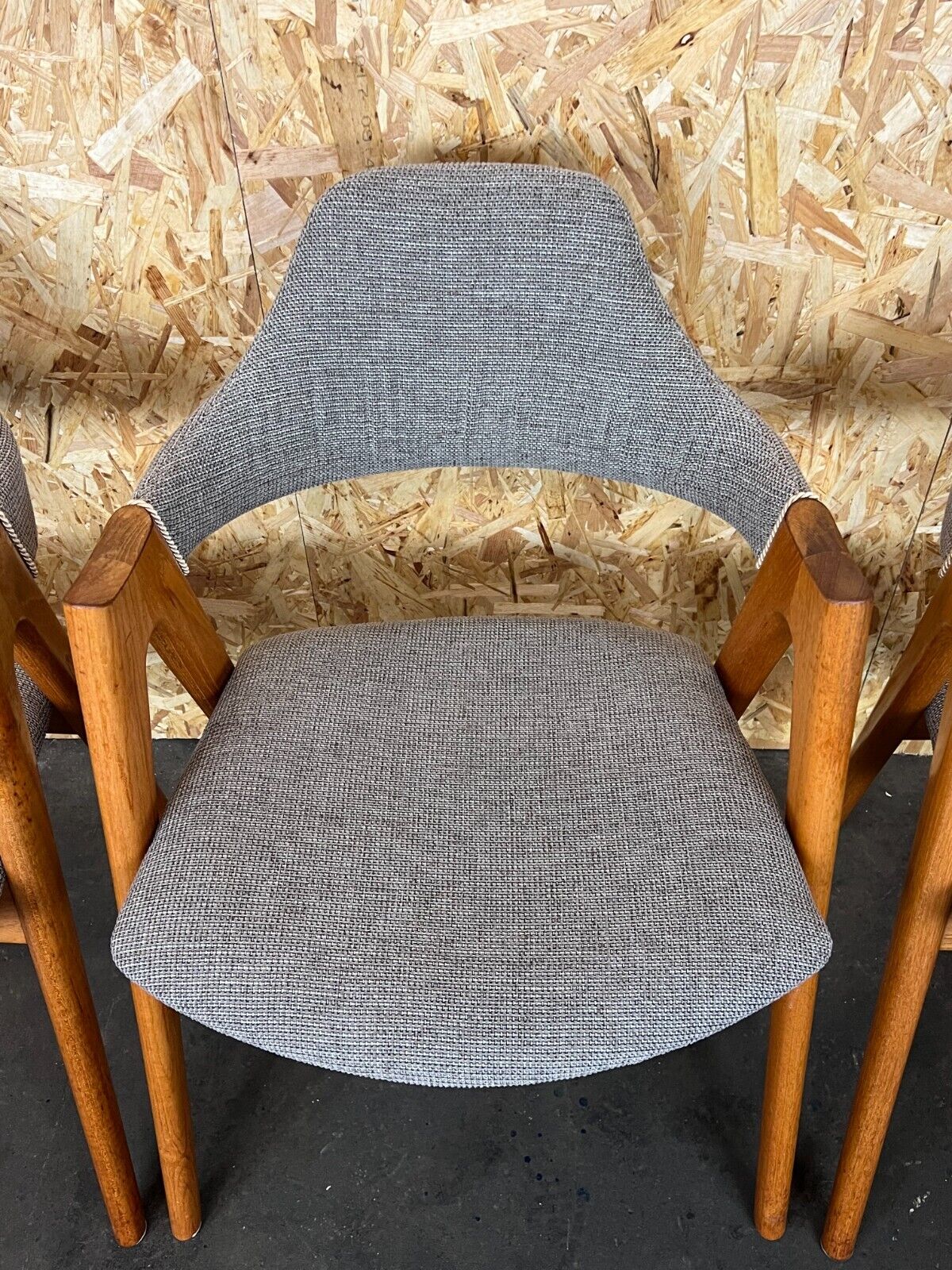 Set of 4 teak chairs by Kai Kristiansen for Sva Møbler Danish Design 60s 70s