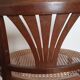 Fauteuil de bureau canné