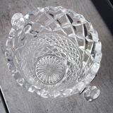 Vintage crystal ice bucket