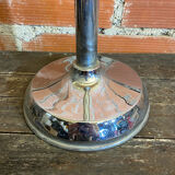 Tulip Footed Ashtray Chrome Metal Vintage 70s