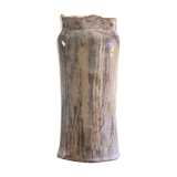 Brutalist vase signed 90