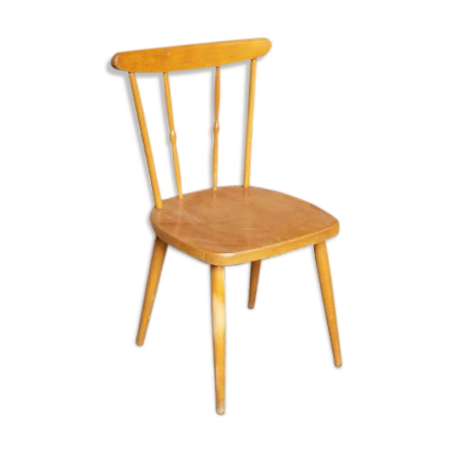 Chair child has bars, renovated beech