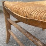 Ancienne chaise de nourrice Art Nouveau