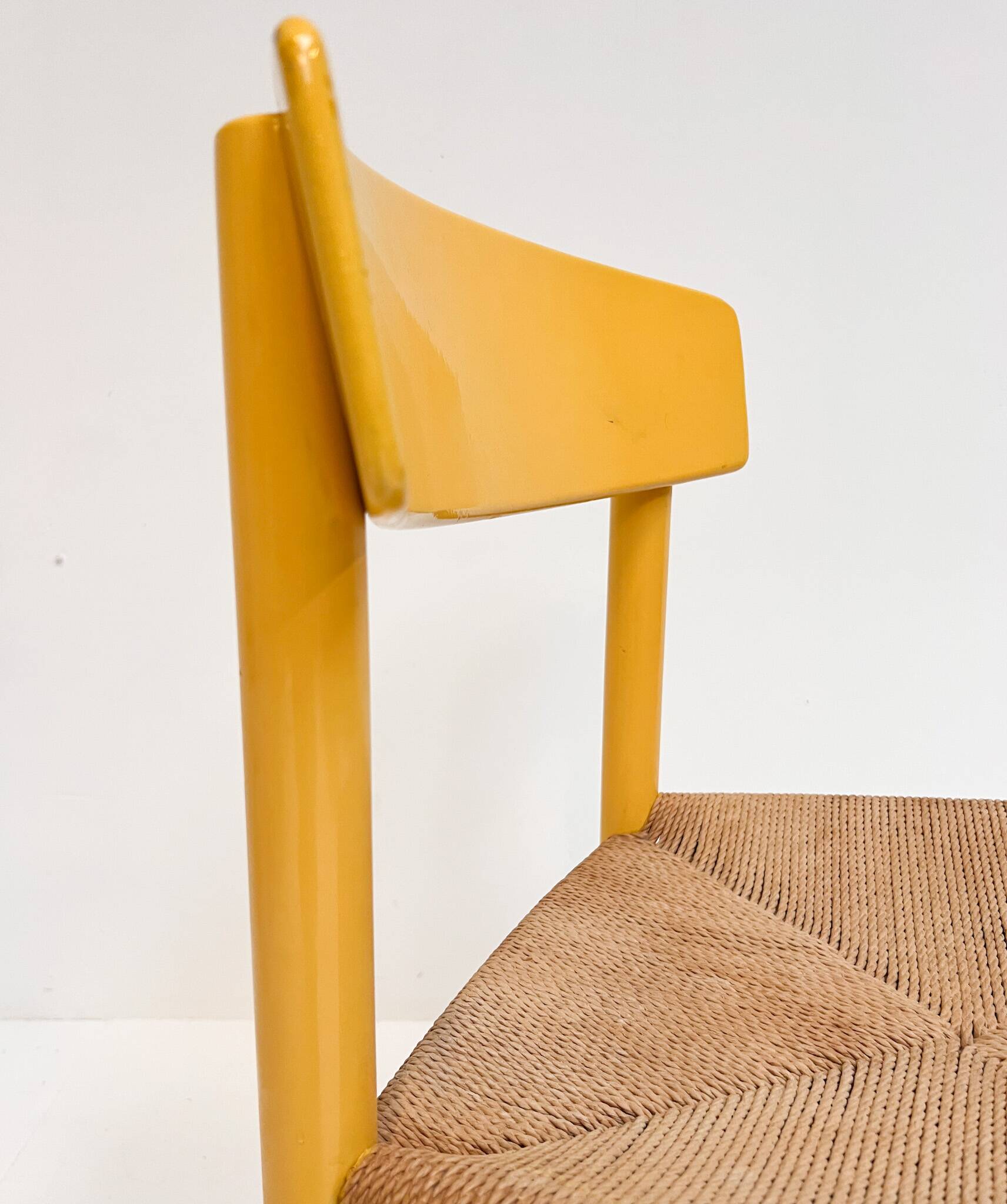 Set of 4 Model J39 chairs by Borge Mogensen for FDB Mobler, 1970s