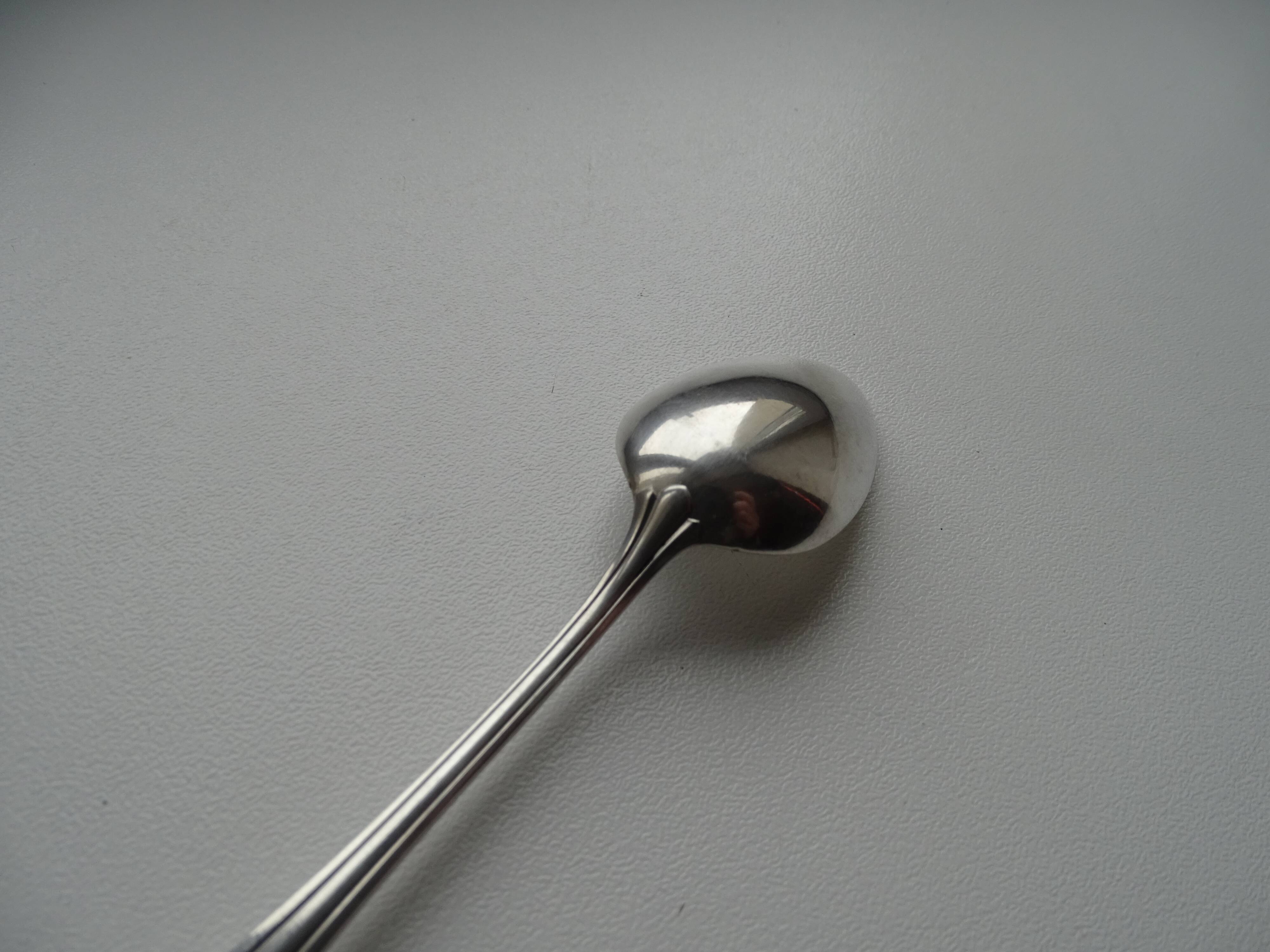 6 dessert spoons silver metal model Printania - 14 cm, Christofle