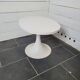 Table basse ovale vintage pied tulipe des années 70