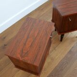 Pair of vintage bedside 1960s