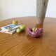 Fatlava style ashtray Vallauris pink