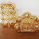 Set of 2 mid-century modern bubble wall lamps by Helena Tynell for Limburg