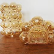 Set of 2 mid-century modern bubble wall lamps by Helena Tynell for Limburg