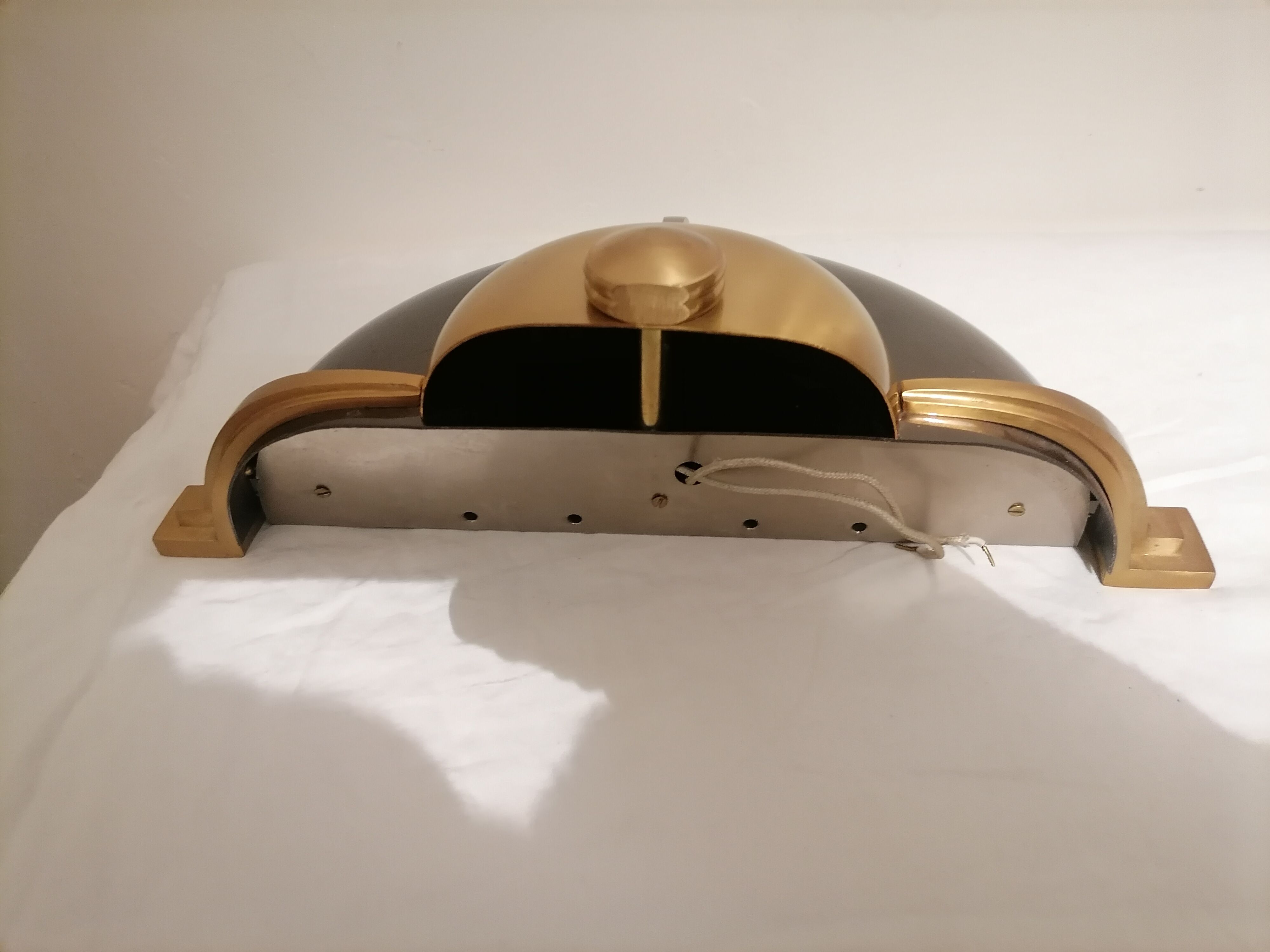 Suite of 3 art deco wall lamps