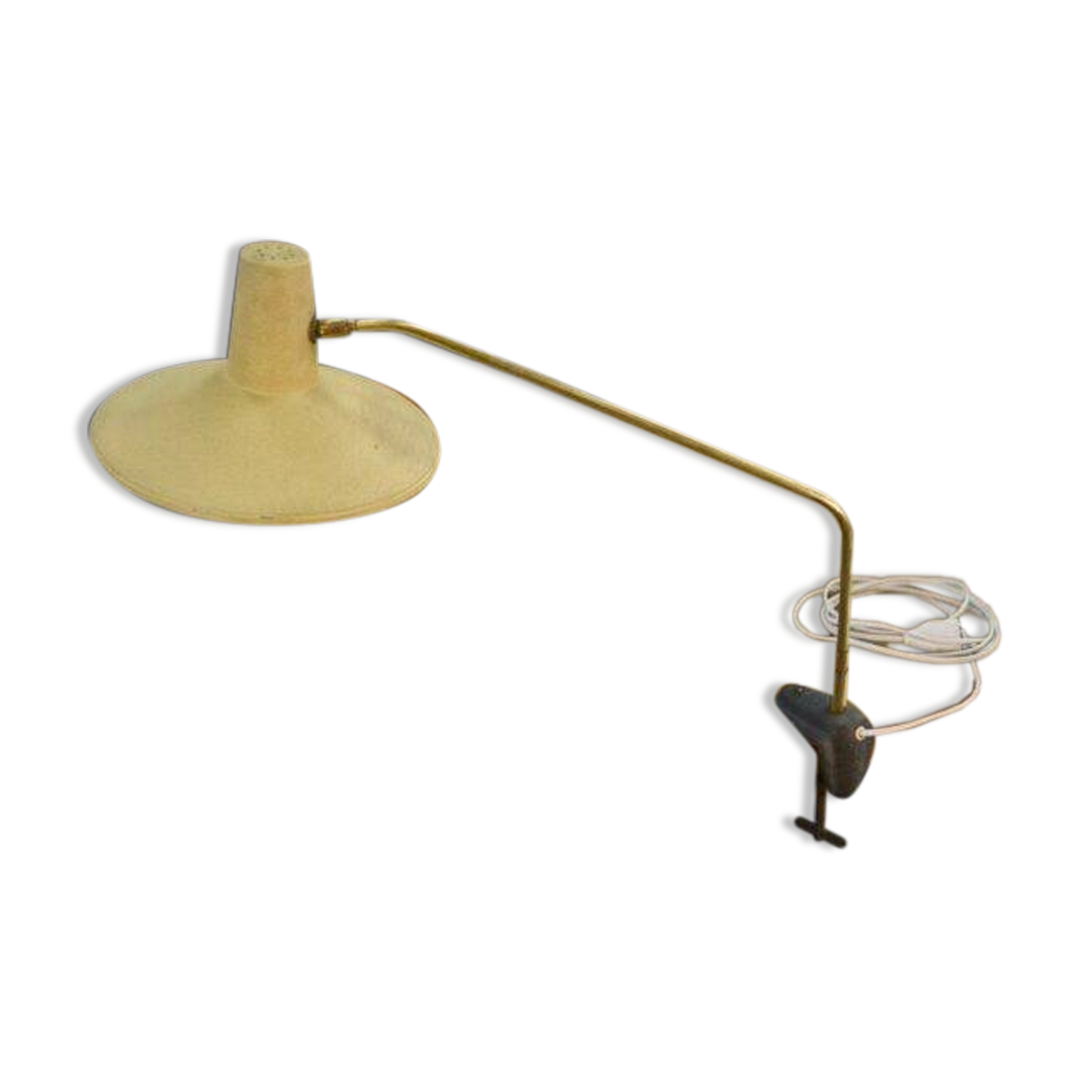Desk lamp with vice clamp, German origin, 1960s