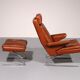 COR SWING lounge chair in Congnac leather with Otterman by Adolf & Schöpfer 19