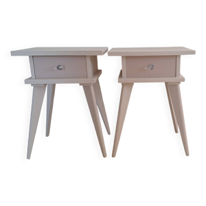 Paire de chevets vintage