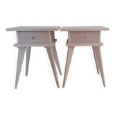Pair of vintage bedside tables from the 50s/60s.