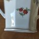 Sucrier en porcelaine décor floral
