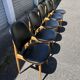 (Lot) 5 Chaises Pégase, Pierre Gurariche pour Baumann