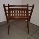 Vintage Cees Braakman magazine rack for Pastoe (attributed) Varnished beech 1980