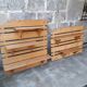 Pine wall shelves