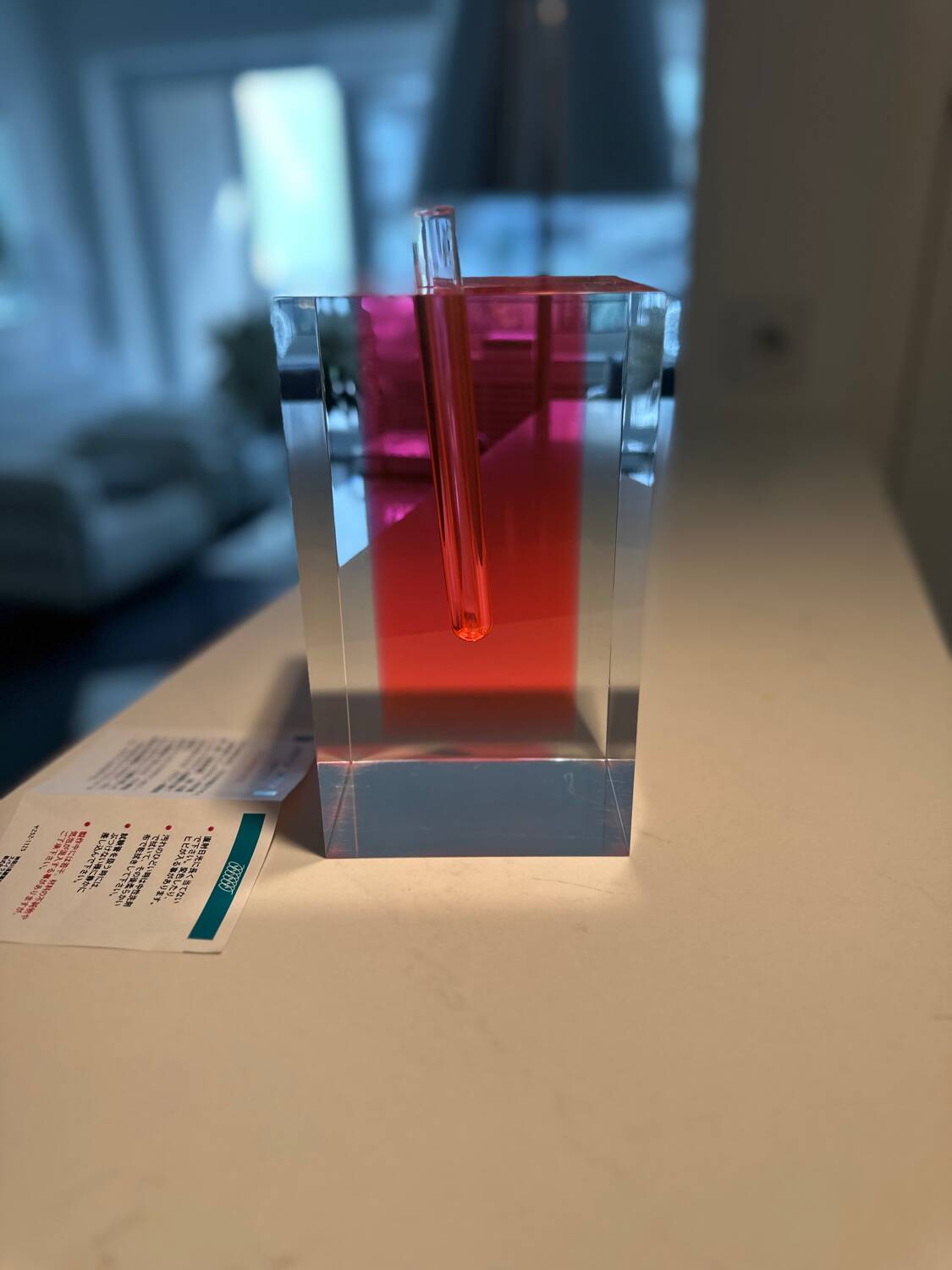 Flower Vase #2 by Shiro Kuramata (Japanese, 1934-1991) Ish