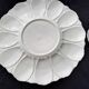 Pair of Limoges Giraud porcelain oyster dishes or large plates