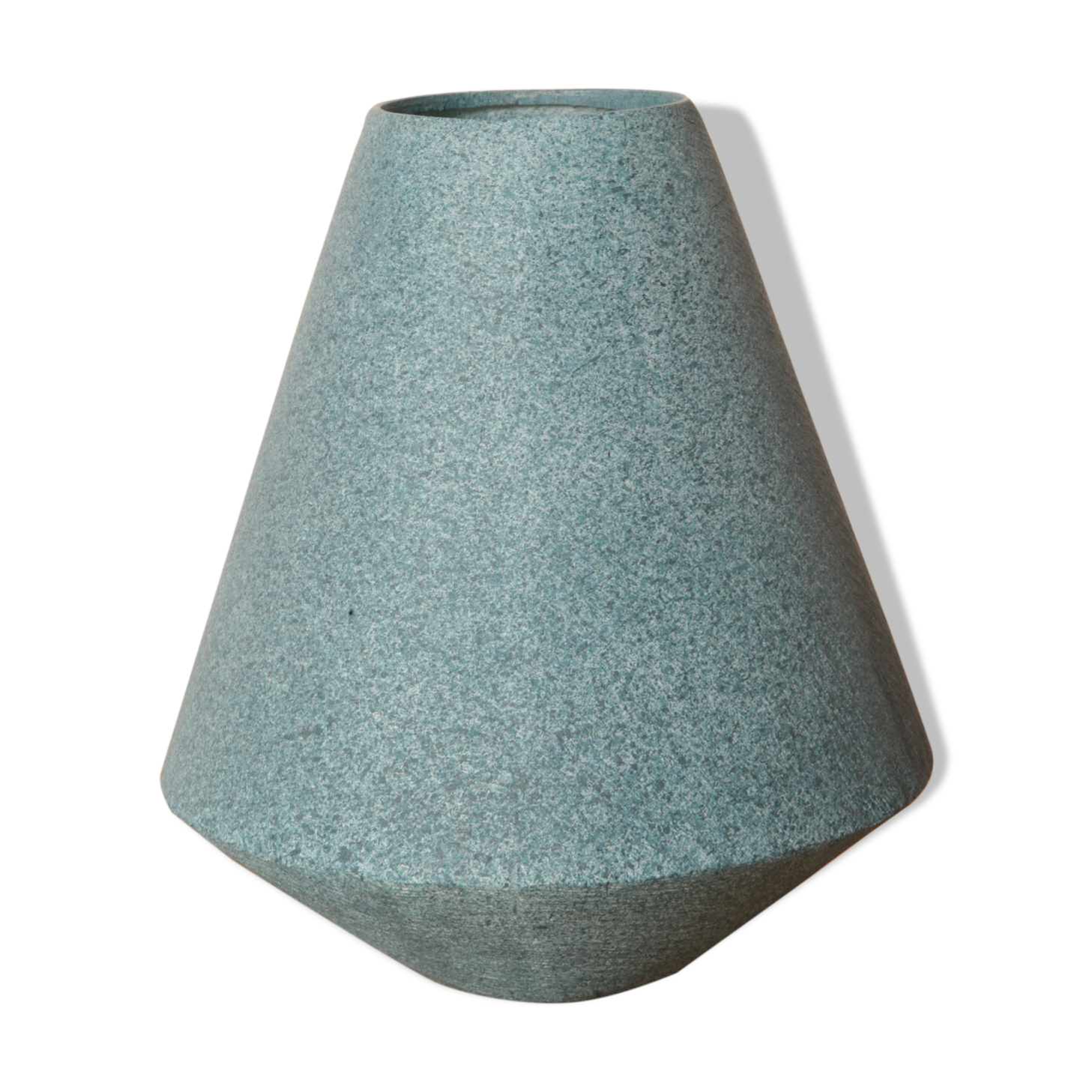 Vase tetra gris mineral