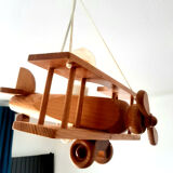 Wooden aircraft suspension