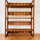 Vintage folding bookshelf, circa 1960
