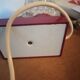 Lampe chevet bureau verre 1960 70