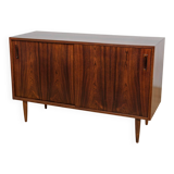 Small mid-century rosewood sideboard, Denmark, 1960s