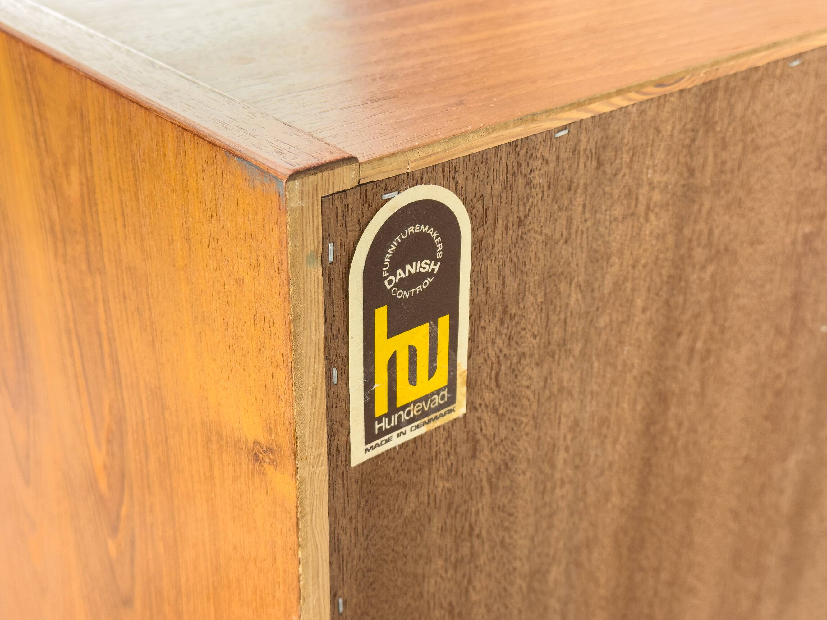 Vintage Danish Teak Bookshelf by Carlo Jensen for Hundevad & Co., 1960s