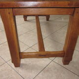 Farmhouse table in solid oak