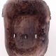 African mask Gabon H 26cm Double face
