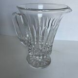 Broc pitcher in cut crystal