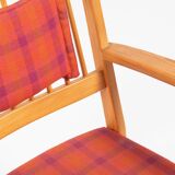 Yngve Ekstrom ‘Furubo’ armchairs with a table produced by Swedese, 1970’s