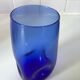 6 blue and purple orangeade glasses