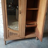 Art deco oak cabinet