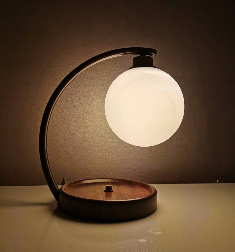 Temde Leuchten vintage table lamp 70s