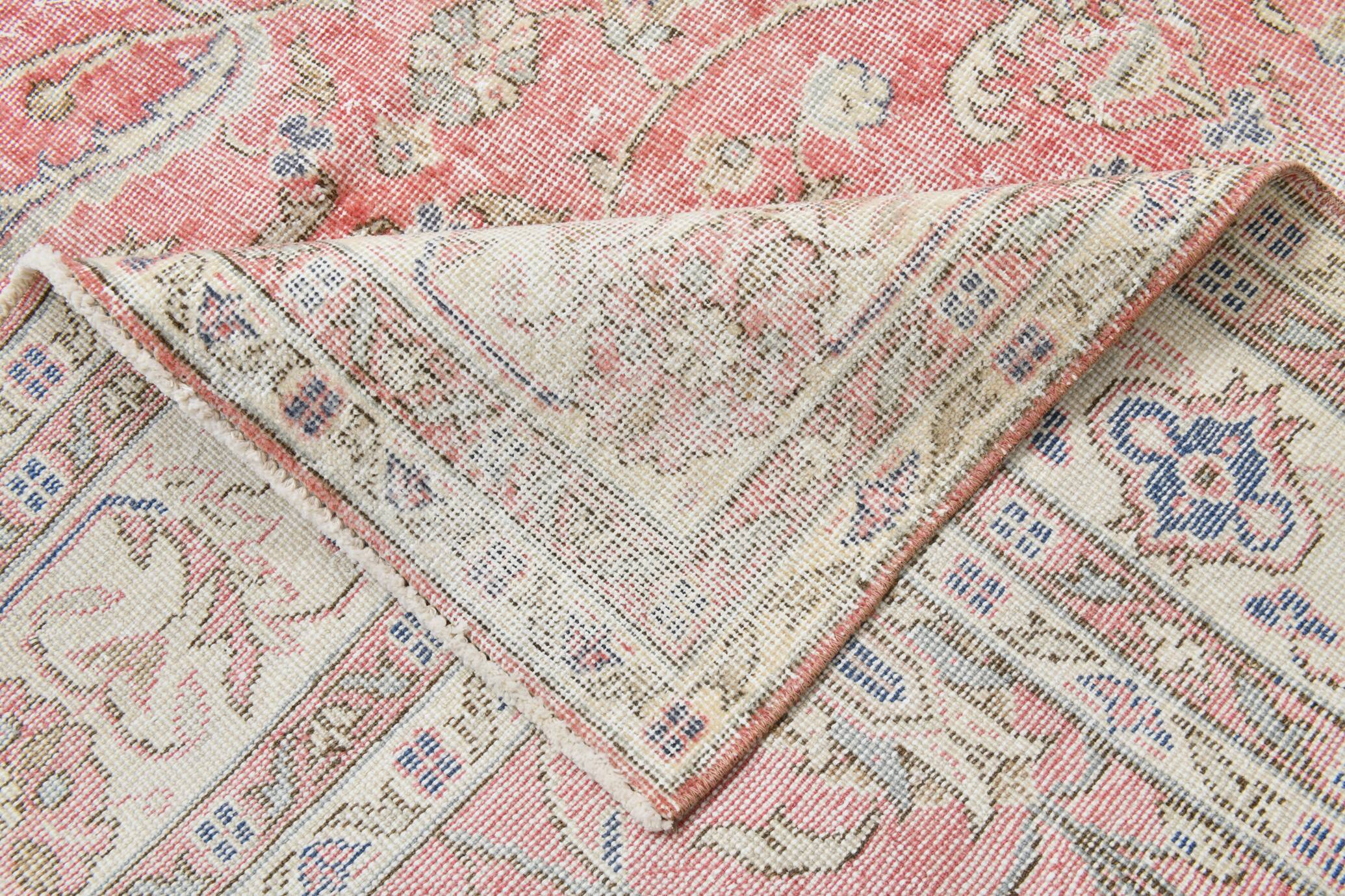 7x10 Dusty Red Persian Area Rug, 205x322Cm