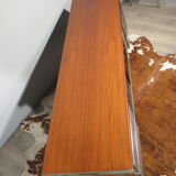 Vinco teak and metal sideboard