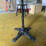 Table bistrot bois brut