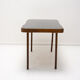 Mid century opaxite glass coffee table, 1960´s, Czechoslovakia